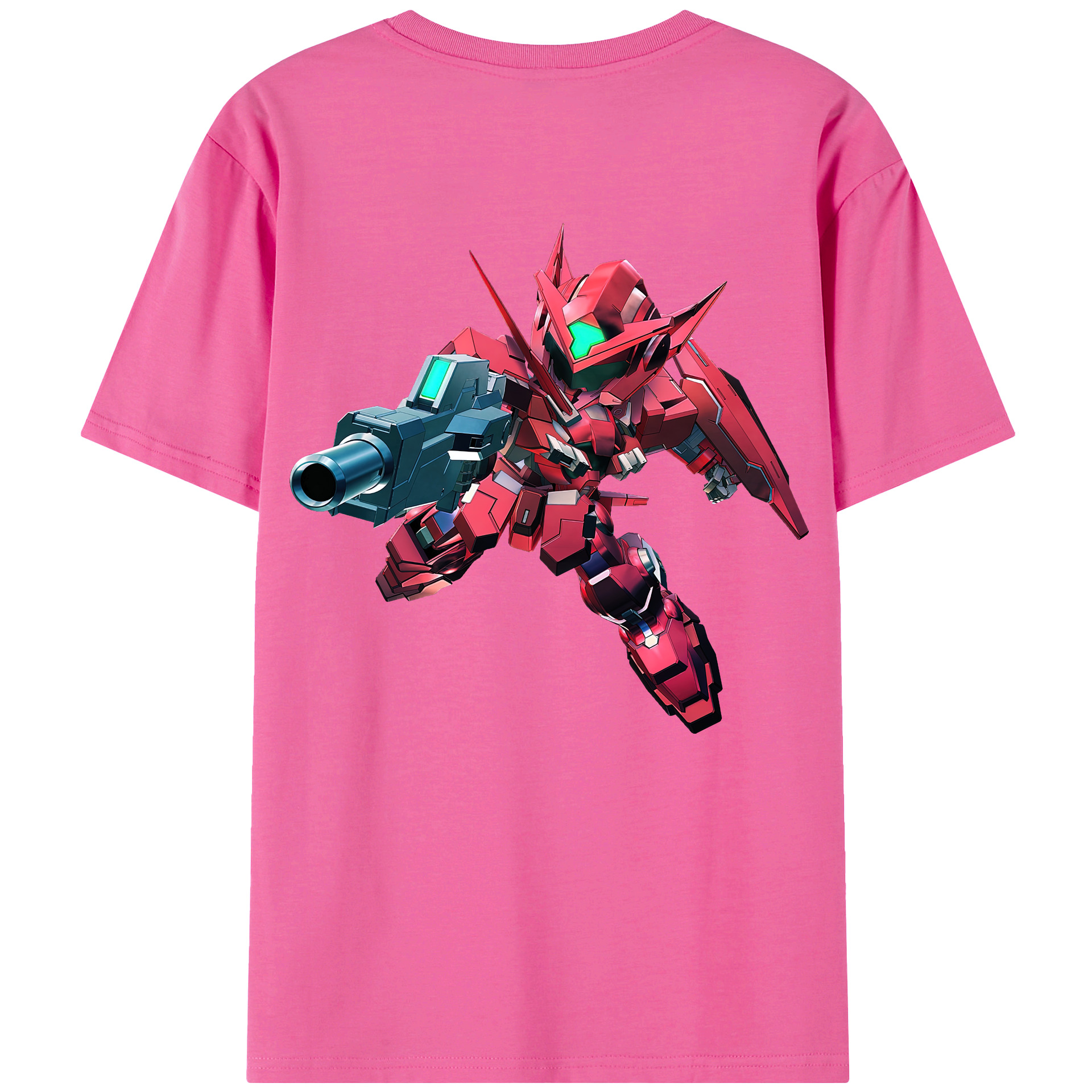 （画像用） 機動戦士ガンダム Mobile Suit Gundam レディース半袖Tシャツ(バックプリント)